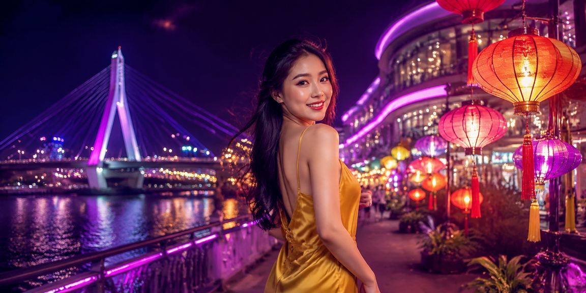 Người dùng Cần Thơ nạp tiền nhận bonus tại chợ đêm với không khí sôi động